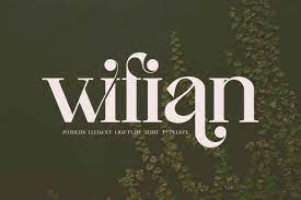 Пример шрифта Wifian